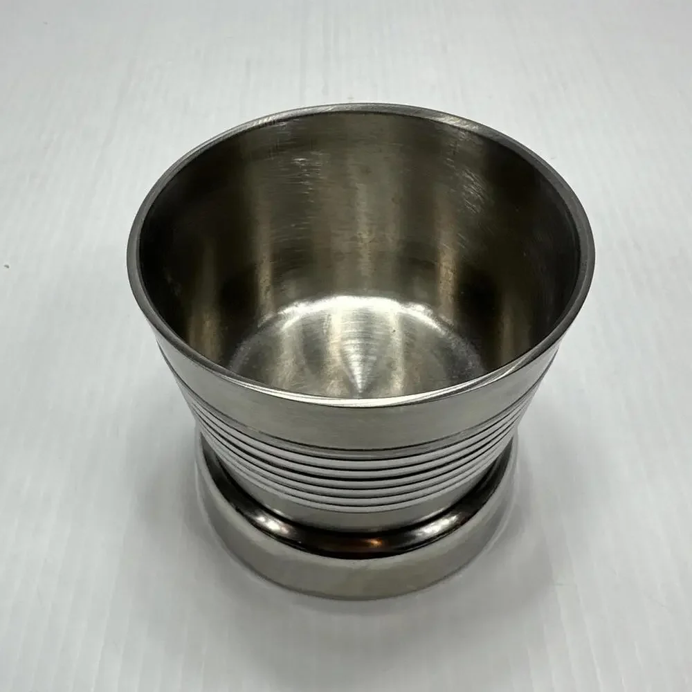 Classic Design Wine‎ Bottle Coasters Cooler Chiller Stainless Steel Heavy Base